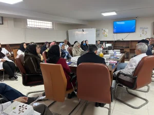 گزارش برنامه ی بیمارستان مفید