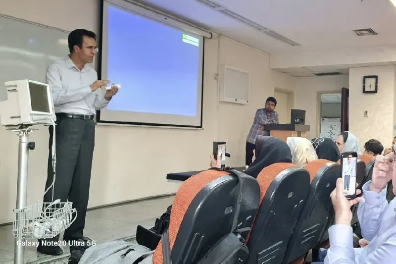 گالری عکس ورکشاپ تخصصی سونوگرافی در سامر اسکول Pulmonary Hypertension دکتر فرید رشیدی با همراهی دکتر مهدی ندیری2