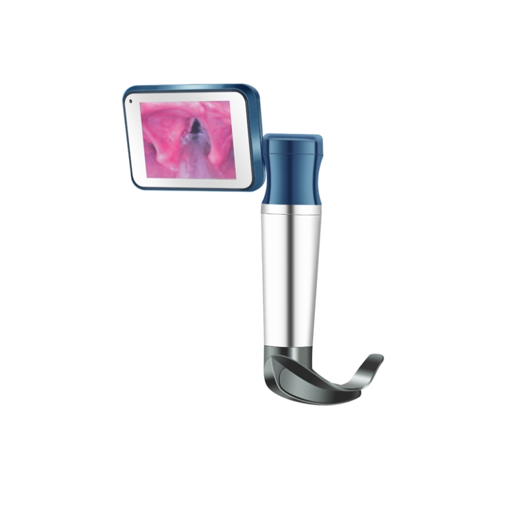 Reusable Video Laryngoscope Stainless Steel Blades 3 inch Monitor
