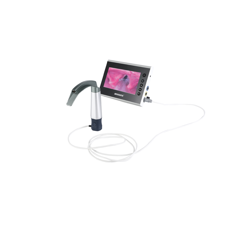 Reusable Video Laryngoscope Stainless Steel Blades 7 inch Monitor